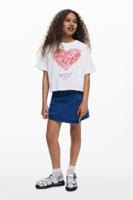 Jeansrokbroek - BLUE - 7/8