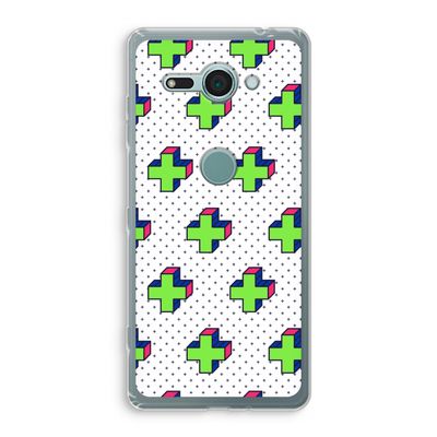 8-bit N°10: Sony Xperia XZ2 Compact Transparant Hoesje