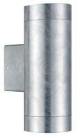 Nordlux Wandlamp Tin Maxi Double 2x GU10 verzinkt IP54 - 4800938