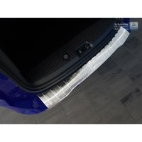 RVS Bumper beschermer passend voor Ford Tourneo Courier/Transit Courier 2014- 'Ribs' AV235126