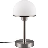 Stijlvolle LED Tafellamp - E27 Fitting - Mat Nikkel - Modern Metaal