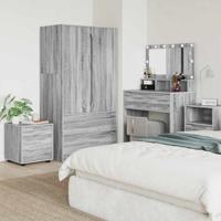 Badkamer Kast Grijs Sonoma 40,5 x 40 x 44 cm Bewerkt hout