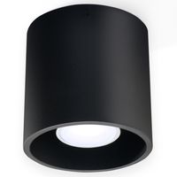 Sollux Plafondlamp Orbis zwart - thumbnail