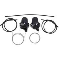 Shimano Revoshifters set 3Vx7V zwart/zwart SL-RV ESLRV400P7A