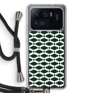 Moroccan tiles: Xiaomi Mi 11 Ultra Transparant Hoesje met koord