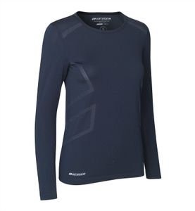 Geyser G11021 Lange Mouwen T-Shirt Naadloze Vrouwen - Marine - L