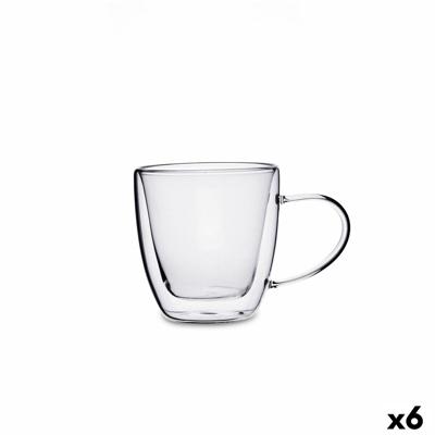 Theeglas en koffieglas Quid Serenia Transparant Glas 150 ml (6 Stuks)