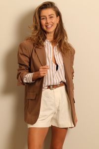 Blanca Blanca - blazer - Vincent Blazer - brown