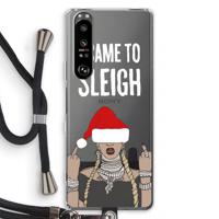Came To Sleigh: Sony Xperia 1 III Transparant Hoesje met koord