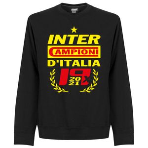 Inter Milan Kampioens Sweater 2021