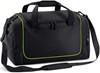 Quadra QS77 Teamwear Locker Bag - Black/Lime Green - 47 x 30 x 27 cm