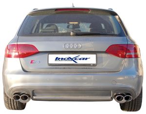 InoxCar uitlaat passend voor Audi S4 Avant 3.0TFSi Quattro (333pk) 2009- Links/Rechts 2x9 IXAUA41290