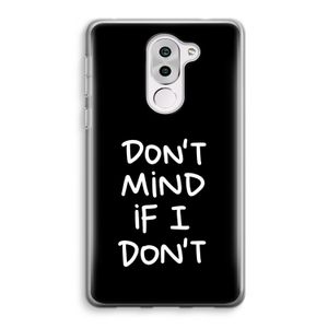 Don't Mind: Honor 6X Transparant Hoesje