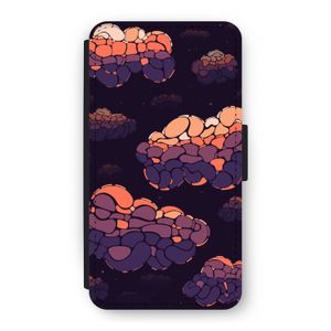 Patroon Wolken: iPhone 11 Pro Flip Hoesje