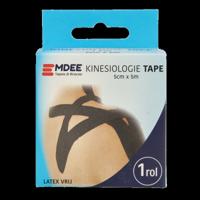 Emdee Kinesio tape zwart non cut 1 Rol