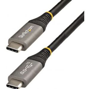 StarTech.com 1m USB C Kabel, 10Gbps, USB-IF Gecertificeerde USB-C Kabel, USB 3.1/3.2 Gen 2 Type-C Ka