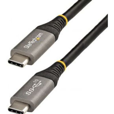 StarTech.com 1m USB C Kabel, 10Gbps, USB-IF Gecertificeerde USB-C Kabel, USB 3.1/3.2 Gen 2 Type-C Ka