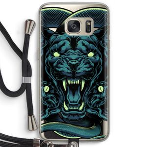 Cougar and Vipers: Samsung Galaxy S7 Transparant Hoesje met koord