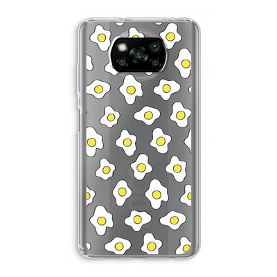 Spiegeleitjes: Xiaomi Poco X3 NFC Transparant Hoesje