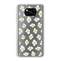 Spiegeleitjes: Xiaomi Poco X3 NFC Transparant Hoesje Spiegeleitjes: Xiaomi Poco X3 NFC Transparant Hoesje