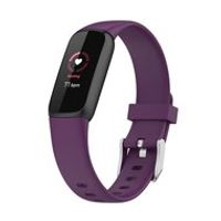 Fitbit Luxe - Sportbandje met gesp - Maat: Small - Paars