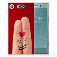 Sony Xperia XZ1 Compact | Sillicone Back Cover | Liefde - Origineel Romantisch Cadeau