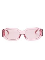 The Attico x The Attico lunettes de soleil rectangulaires Blake - Rose - thumbnail