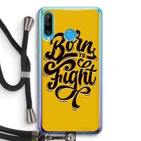 Born to Fight: Huawei P30 Lite Transparant Hoesje met koord