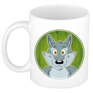 Wolf mok / beker voor kinderen 300 ml