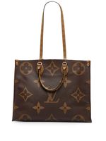 Louis Vuitton Pre-Owned sac cabas OnTheGo GM pre-owned (2019) - Marron - thumbnail