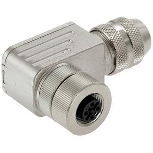 Weidmüller 1125550000 Sensor/actuator connector, niet geassembleerd M12 Aantal polen (sensoren): 4 Bus, haaks 1 stuk(s)