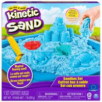 Kinetic Sand Zandbakspeelset Blauw 454 g, stijlen kunnen variëren Kinetic Sand Zandbakspeelset Blauw 454 g, stijlen kunnen variëren
