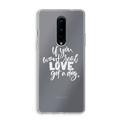 Partner in crime: OnePlus 8 Transparant Hoesje