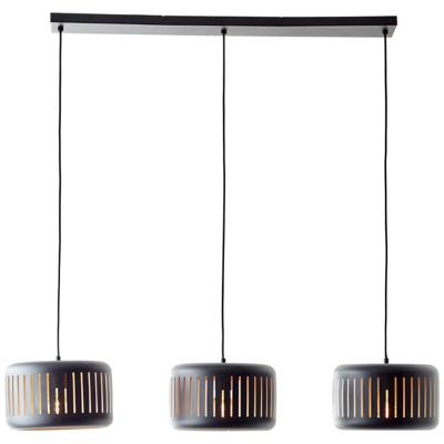 Brilliant Eettafel hanglampTyas 3 kappen - 99800/86