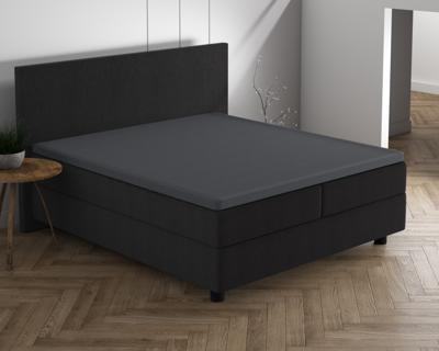 Dreamhouse Dubbel Jersey 220 gr. Topper Hoeslaken Antraciet 80/90 X 200/220
