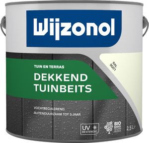 Wijzonol Dekkend Tuinbeits - RAL 9001 - 2,5L