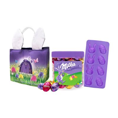 Milka paaseitjes in herbruikbare bokaal - ca 400g