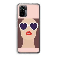 Red lips: Xiaomi Redmi Note 10 Pro Transparant Hoesje