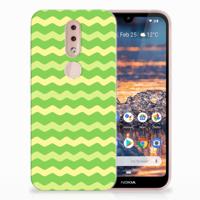 Nokia 4.2 | TPU bumper | Waves Green