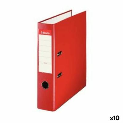 Map met hendelboog Esselte Rood A4 (10 Stuks)