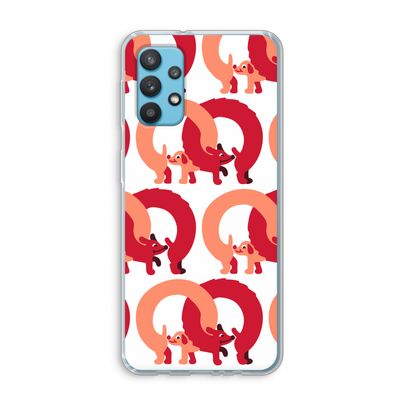 Dogs: Samsung Galaxy A32 4G Transparant Hoesje