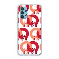 Dogs: Samsung Galaxy A32 4G Transparant Hoesje