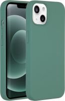 Accezz Liquid Silicone Backcover iPhone 13 Mini Telefoonhoesje Groen - thumbnail