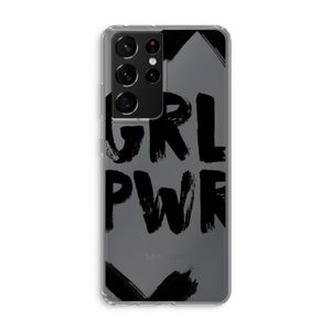 Girl Power #2: Samsung Galaxy S21 Ultra Transparant Hoesje