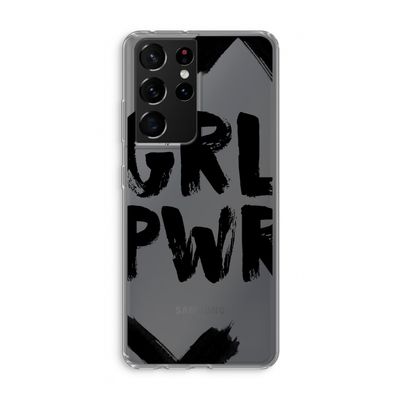 Girl Power #2: Samsung Galaxy S21 Ultra Transparant Hoesje