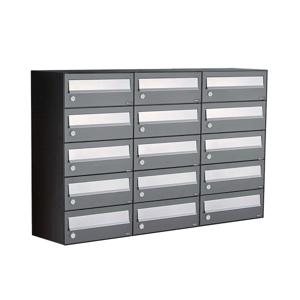 Allux Hive Set 3-Breed, 5-Hoog Antraciet - 40030065_3x5