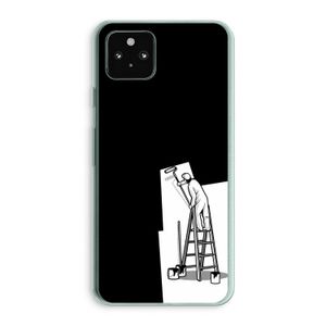 Musketon Painter: Google Pixel 5a 5G Transparant Hoesje