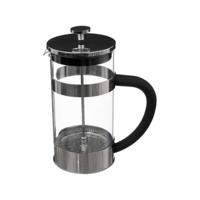 Cafetiere French Press koffiezetter - koffiemaker pers - 1000 ml - glas/rvs - thumbnail