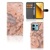Xiaomi Redmi Note 13 5G | Bookcase | Marmer Oranje