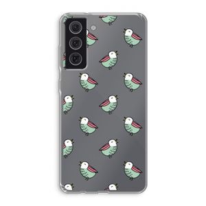 Vogeltjes: Samsung Galaxy S21 FE Transparant Hoesje